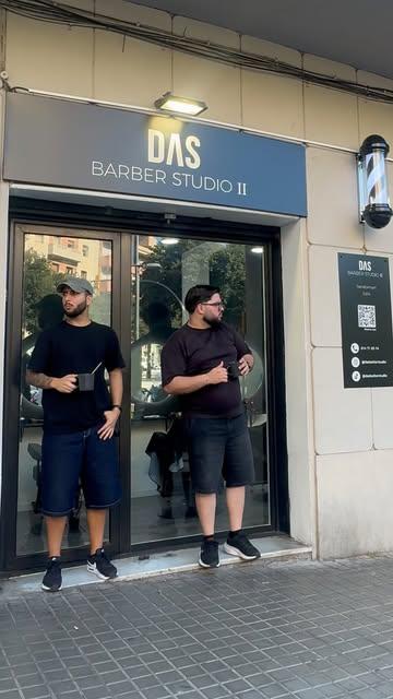Exterior of DAS Barber Studio Maragall